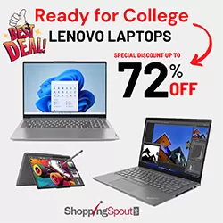 Lenovo Laptops Up to 72% Off Limited Time Offer